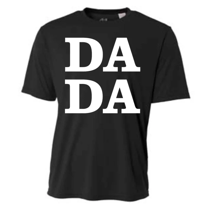 Da Da Dad Funny Fathers Day Cooling Performance Crew T-Shirt