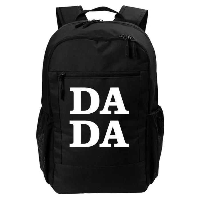 Da Da Dad Funny Fathers Day Daily Commute Backpack