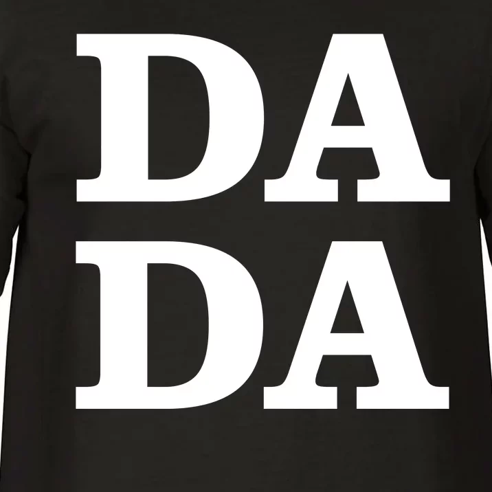 Da Da Dad Funny Fathers Day Comfort Colors T-Shirt