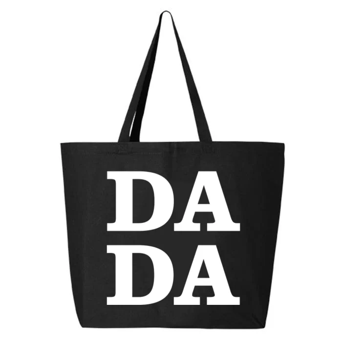 Da Da Dad Funny Fathers Day 25L Jumbo Tote