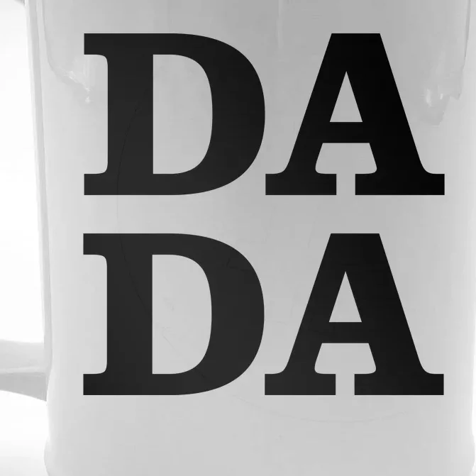 Da Da Dad Funny Fathers Day Front & Back Beer Stein