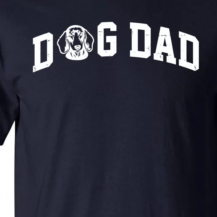 Dog Dad Dachshund Gift For Dad Tall T-Shirt