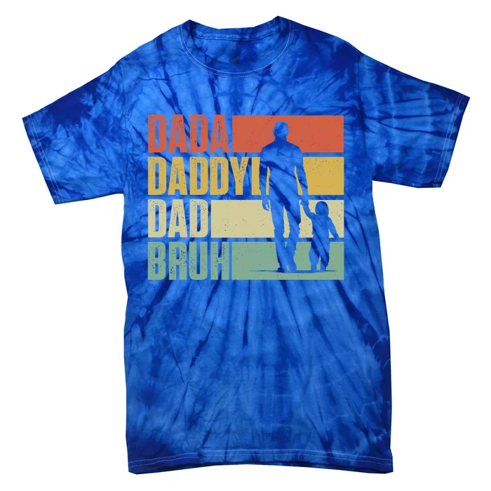 Dada Daddy Dad Bruh Fathers Day Tie-Dye T-Shirt