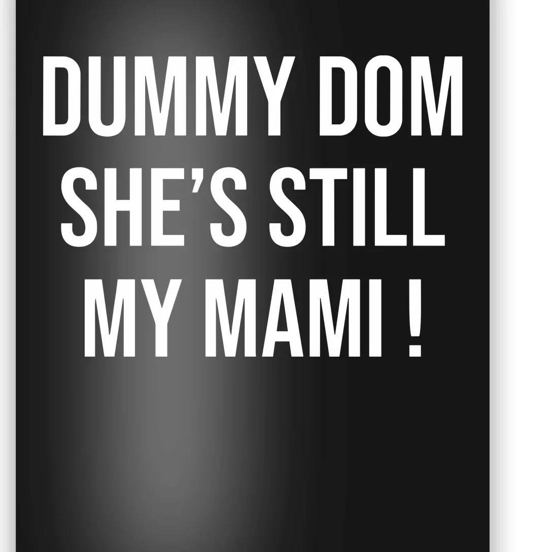 Dominik Dummy Dom SheS Still My Mami Poster