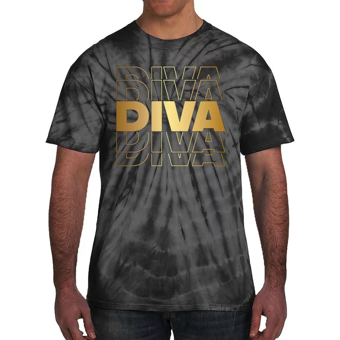 Diva Diva Diva Tie-Dye T-Shirt