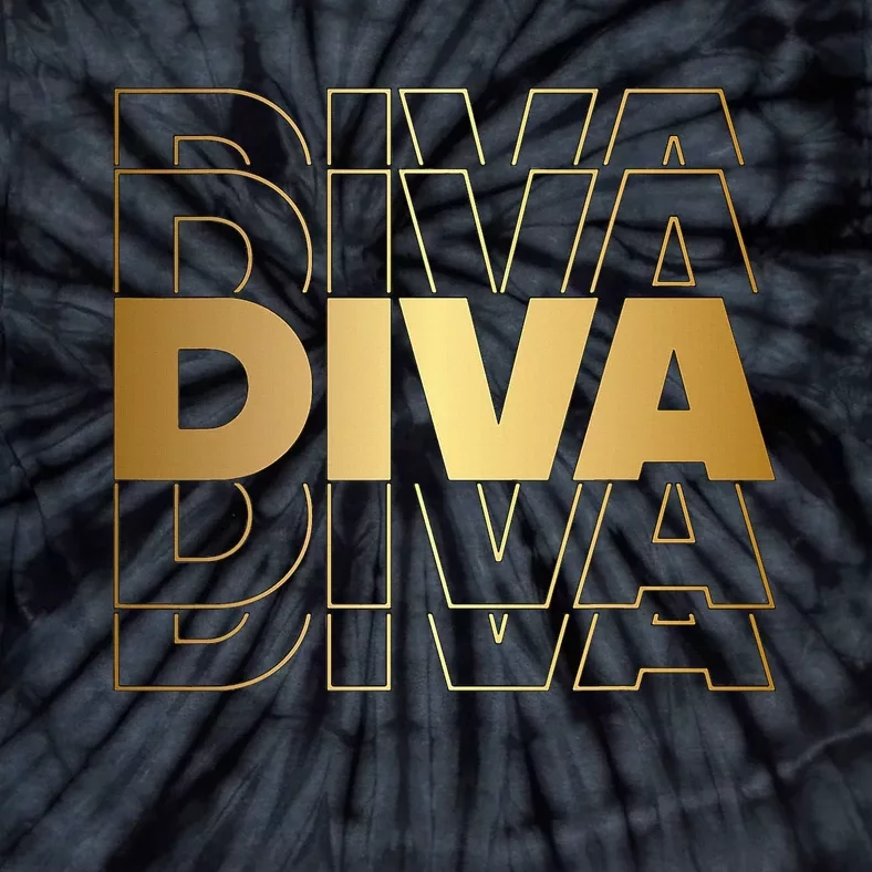 Diva Diva Diva Tie-Dye T-Shirt