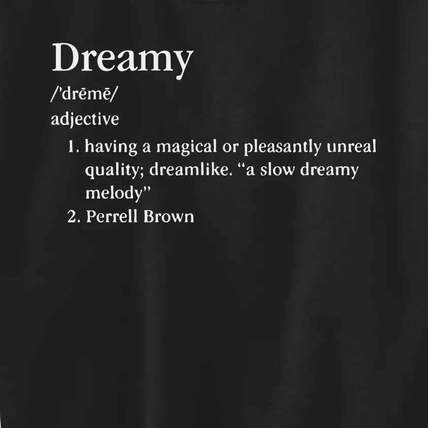 Dreamy Definition Kids Sweatshirt