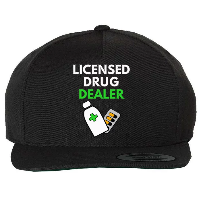 Drug Dealer Wool Snapback Cap