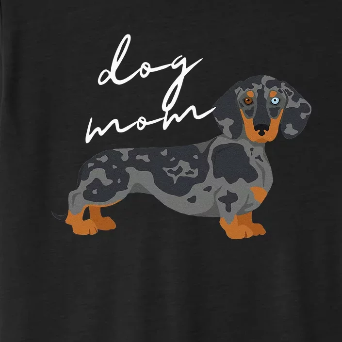 Dapple Dachshund Dog Mom Woman ChromaSoft Performance T-Shirt