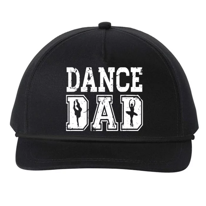 Distressed Dance Dad Ballet Great Gift For Men Snapback Five-Panel Rope Hat