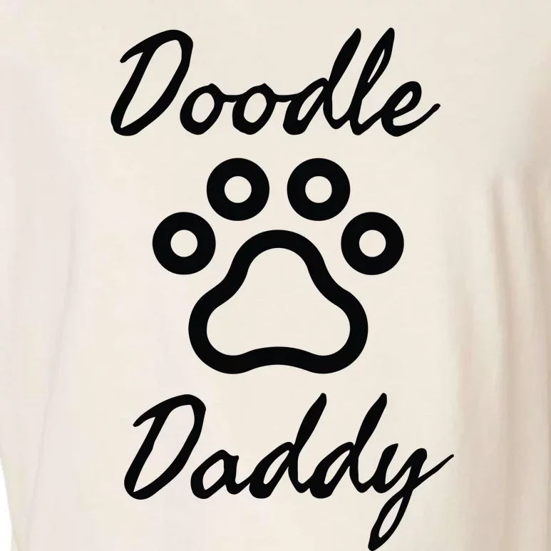 Dog Dad Doodle Daddy Dog Garment-Dyed Women's Muscle Tee