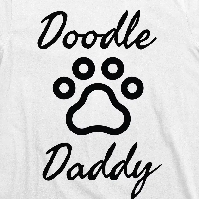 Dog Dad Doodle Daddy Dog T-Shirt