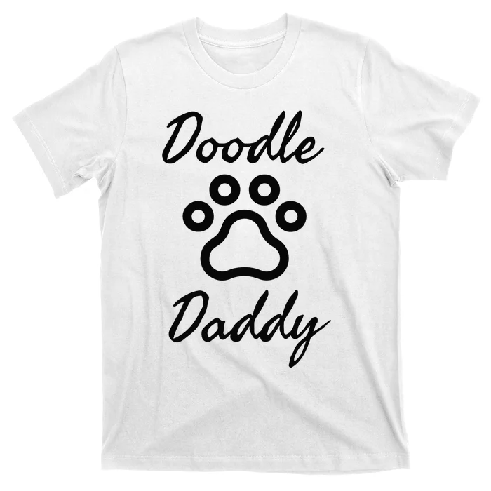 Dog Dad Doodle Daddy Dog T-Shirt