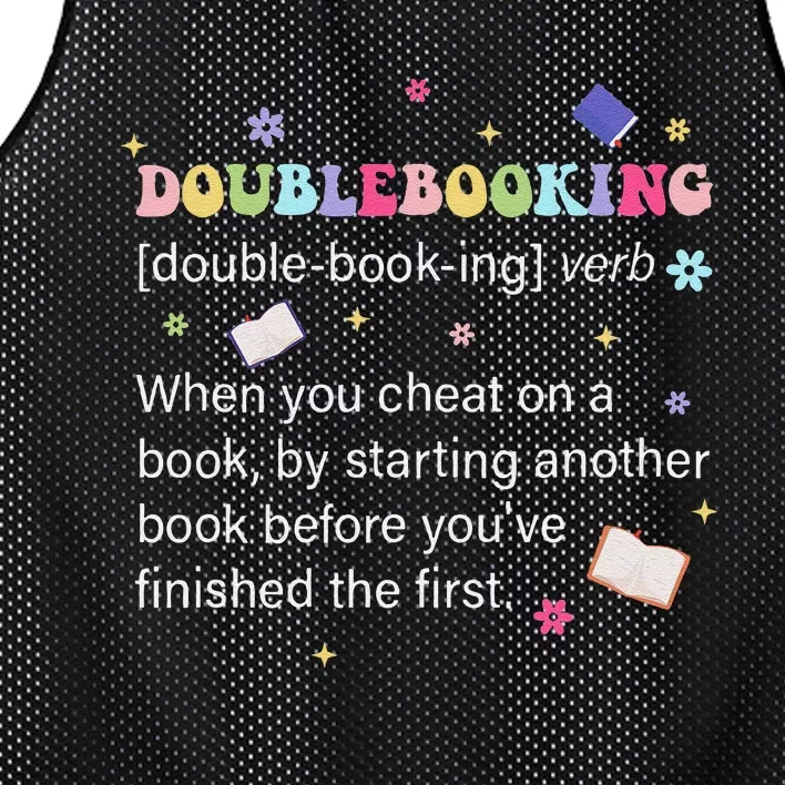 Doublebooking [Doublebooking] Double Booking Bookish Lover Mesh Reversible Basketball Jersey Tank