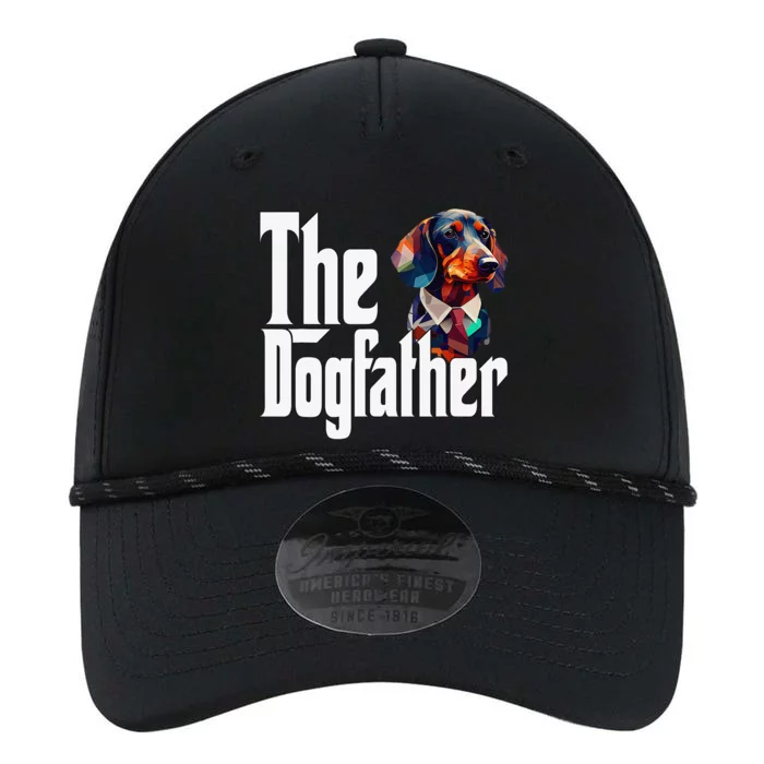 Dachshund Dog Dad Dogfather Dogs Daddy Father Performance The Dyno Cap