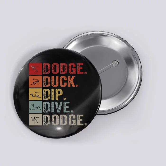 Duck Dip Dive I Ball Games I Funny Dodgeball Button