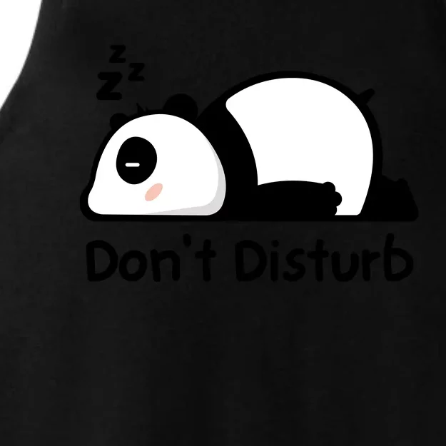 Don't Disturb Ladies Tri-Blend Wicking Tank