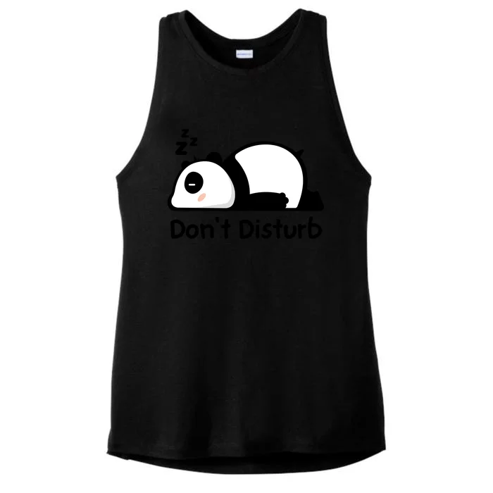 Don't Disturb Ladies Tri-Blend Wicking Tank