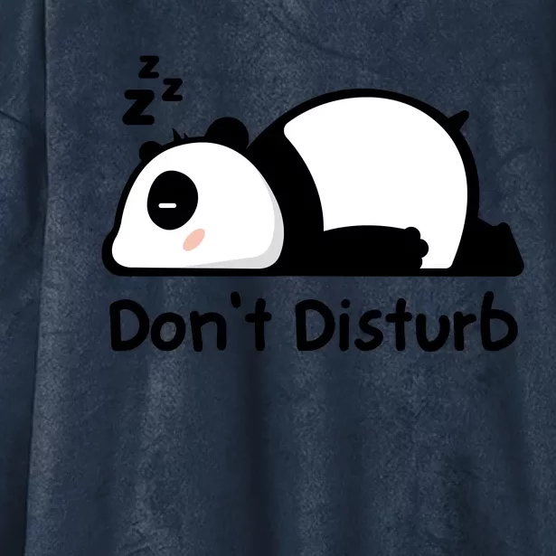 Don't Disturb Hooded Wearable Blanket