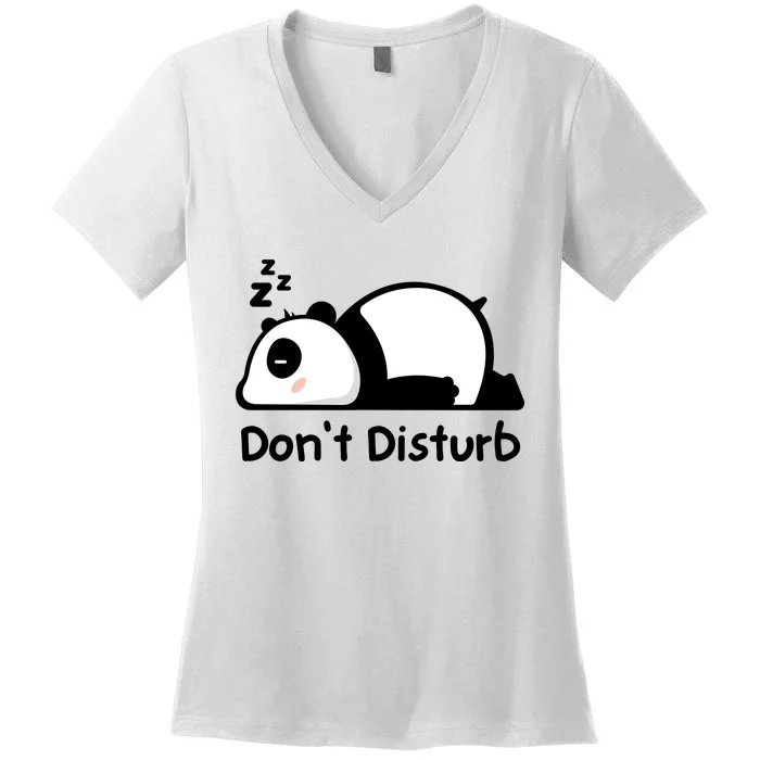 Don't Disturb Women's V-Neck T-Shirt