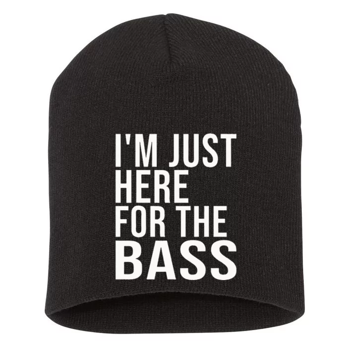 Dubstep Dnb Drum And Bass Drum N Bass Short Acrylic Beanie