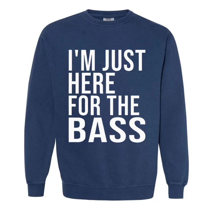 Dubstep Dnb Drum And Bass Drum N Bass Garment-Dyed Sweatshirt