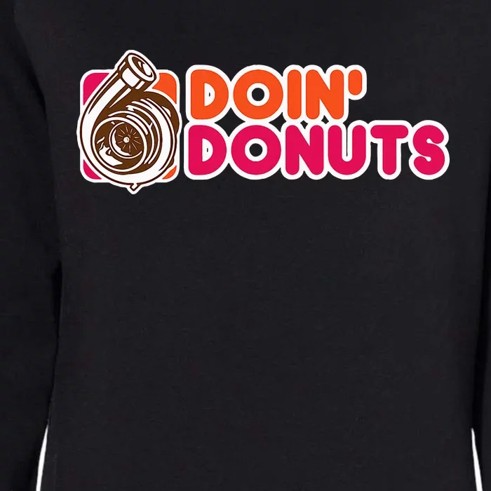 Doin Donuts Womens California Wash Sweatshirt