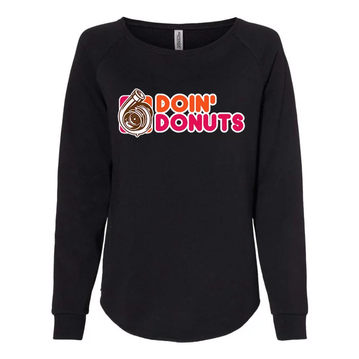 Doin Donuts Womens California Wash Sweatshirt