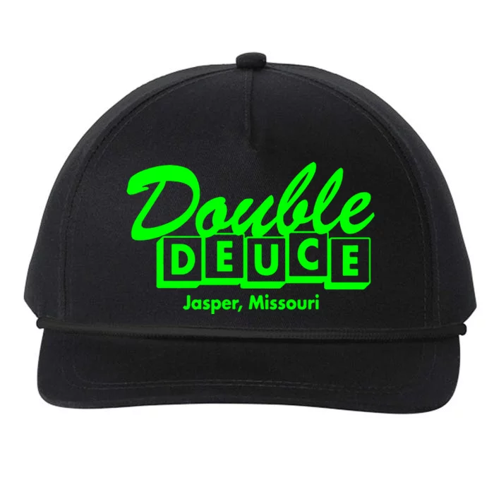 Double Deuce Snapback Five-Panel Rope Hat