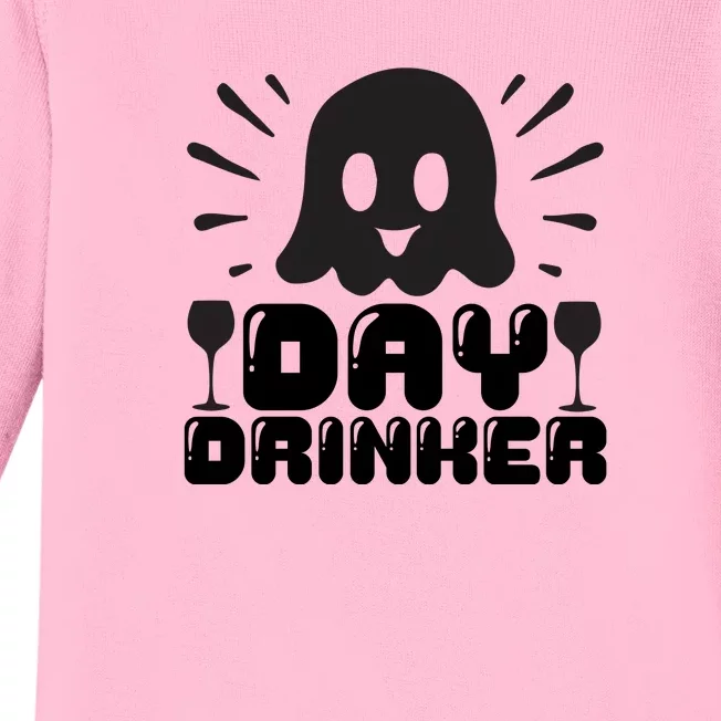 Day Drinker Baby Long Sleeve Bodysuit