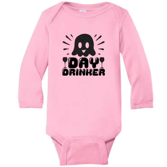 Day Drinker Baby Long Sleeve Bodysuit