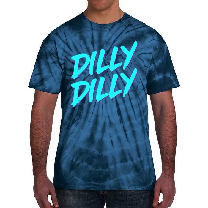 Dilly Dilly Drinking Beer Funny Beer Meme Quote Tie-Dye T-Shirt