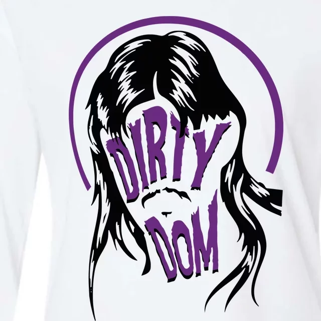 Dominikmysterio Dirty Dom Mullet Womens Cotton Relaxed Long Sleeve T-Shirt