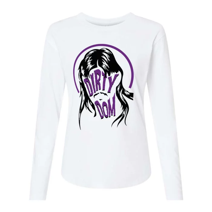 Dominikmysterio Dirty Dom Mullet Womens Cotton Relaxed Long Sleeve T-Shirt