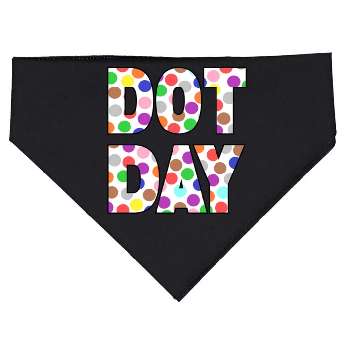 Dotty Dot Day USA-Made Doggie Bandana