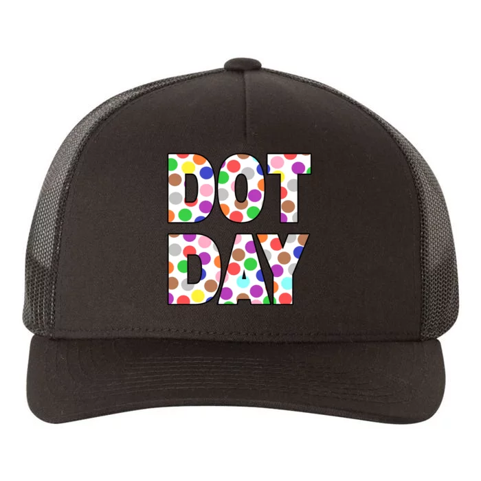 Dotty Dot Day Yupoong Adult 5-Panel Trucker Hat