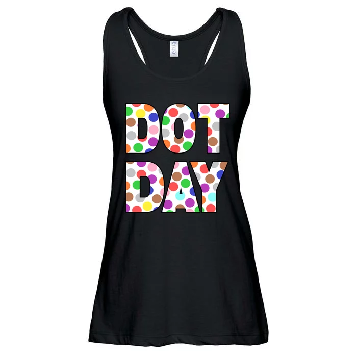 Dotty Dot Day Ladies Essential Flowy Tank