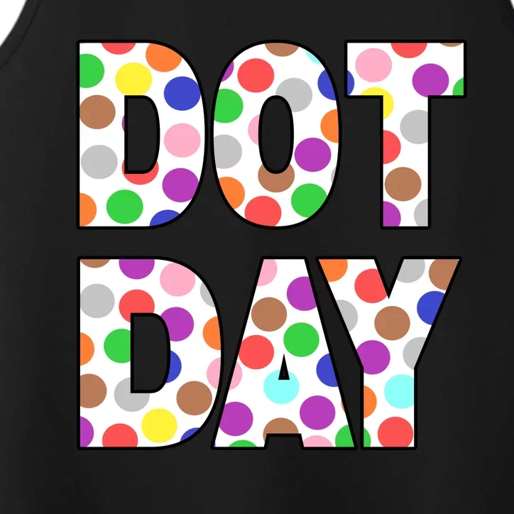 Dotty Dot Day Performance Tank