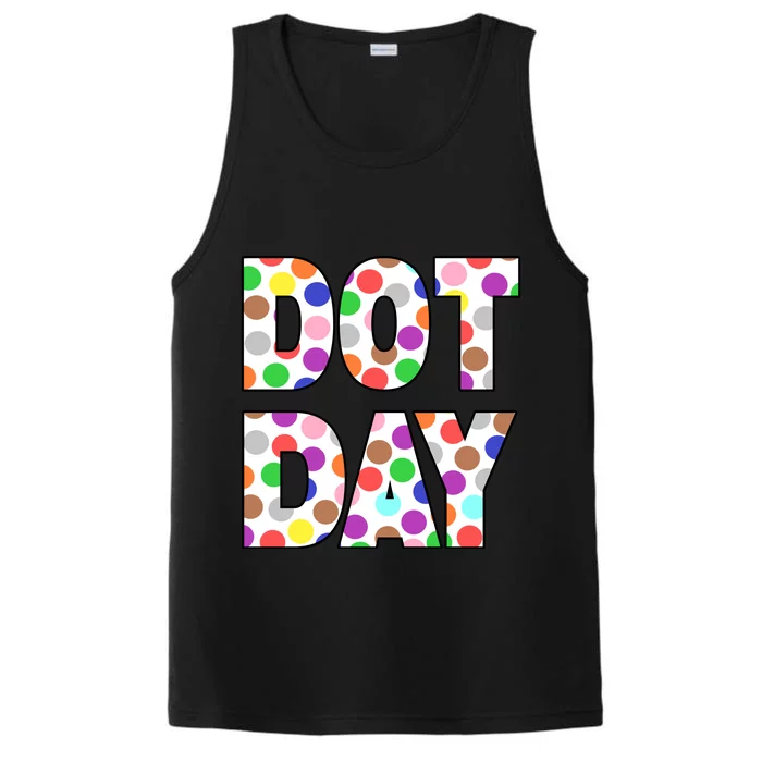 Dotty Dot Day Performance Tank