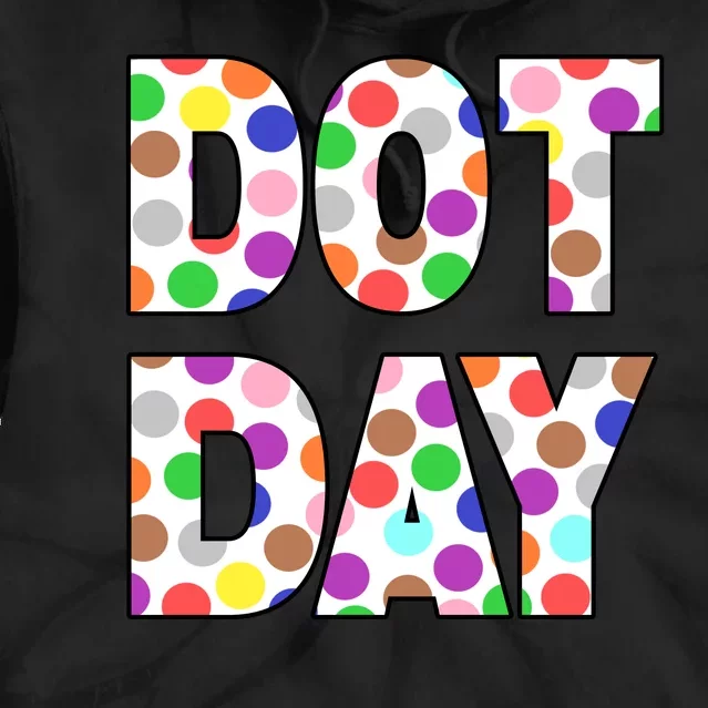 Dotty Dot Day Tie Dye Hoodie