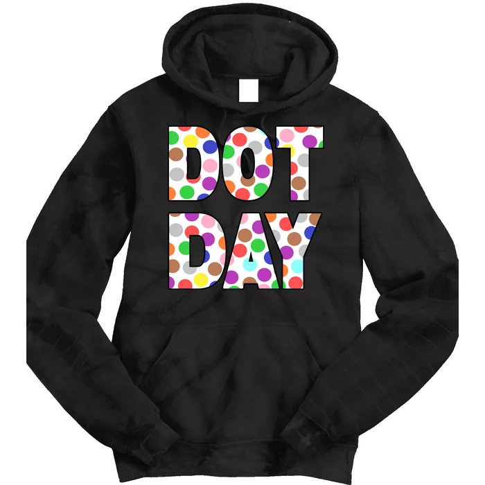 Dotty Dot Day Tie Dye Hoodie