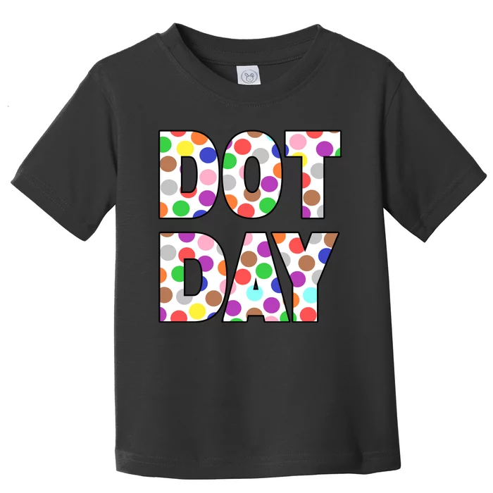 Dotty Dot Day Toddler T-Shirt