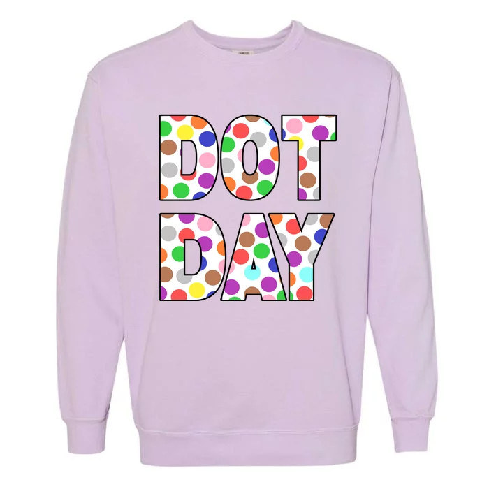 Dotty Dot Day Garment-Dyed Sweatshirt