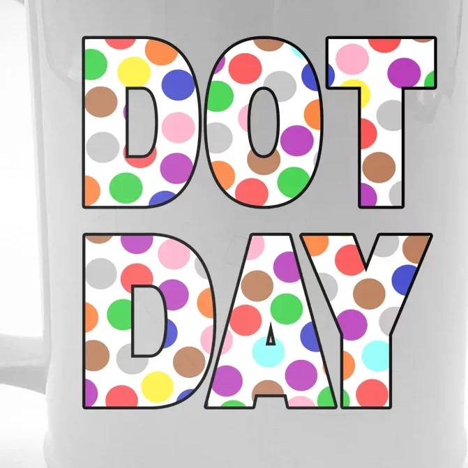 Dotty Dot Day Front & Back Beer Stein