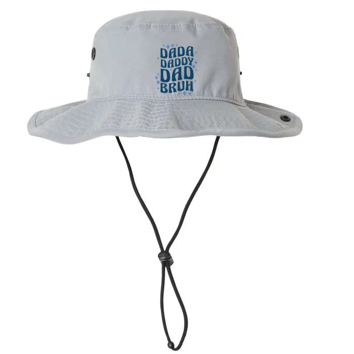 Dada Daddy Dad Bruh Fathers Day Groovy Funny Father Gifts Legacy Cool Fit Booney Bucket Hat