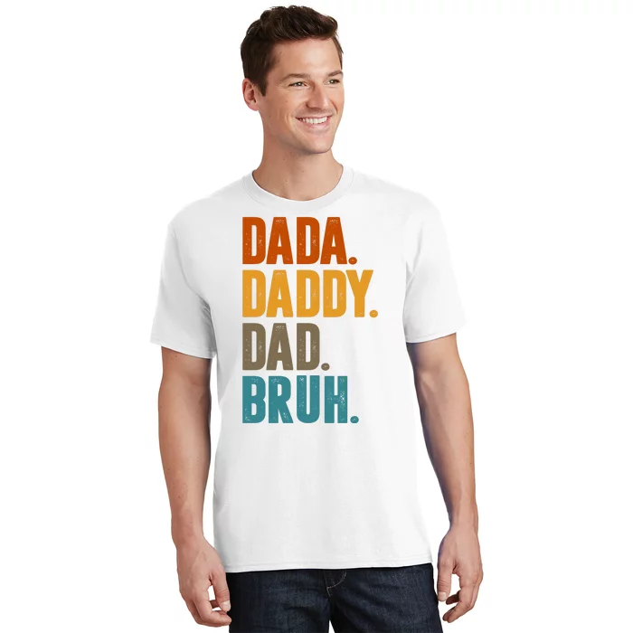 Dada Daddy Dad Bruh Vintage T-Shirt