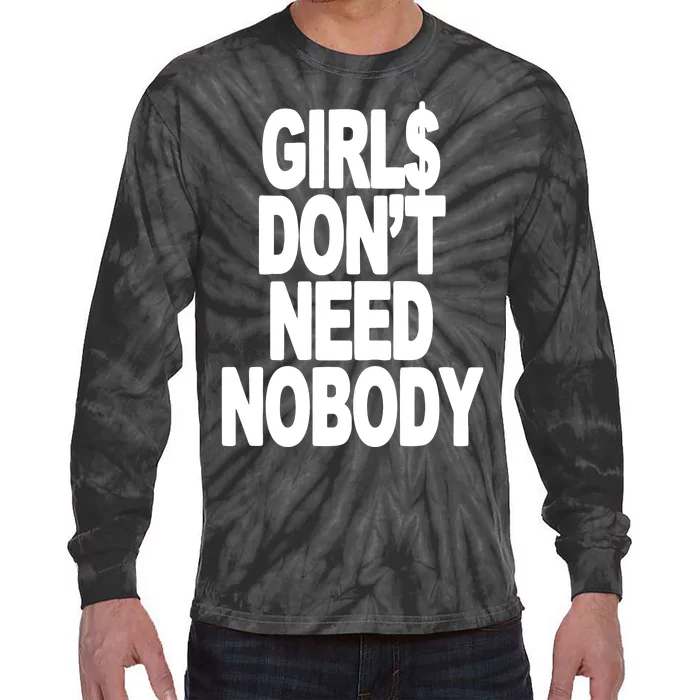 Dom Dolla Don’T Need Nobody Tie-Dye Long Sleeve Shirt