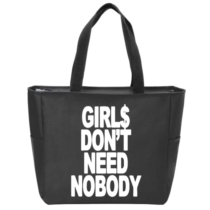 Dom Dolla Don’T Need Nobody Zip Tote Bag