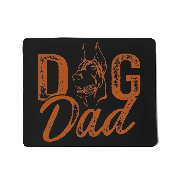 Doberman Dog Dad Dobie Mousepad