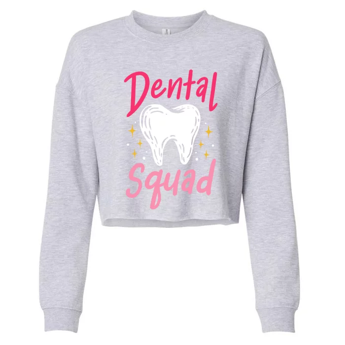 Dentist Dentistry Dental Assistant Dental Hygienist Gift Great Gift Cropped Pullover Crew